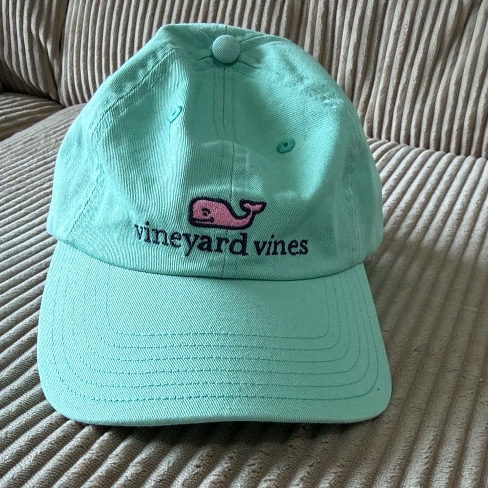 Vineyard Vines Light Green Baseball Cap